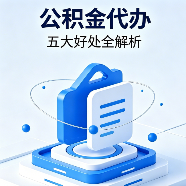 盘锦公积金代办到底值不值?这5大好处让你少走弯路